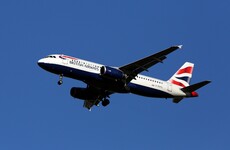 A drone has hit a commercial plane in London