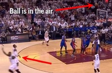 LeBron James comically failed trying to copy the Stephen Curry 3-pointer celebration