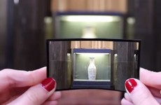 This bendable sheet just happens to be a functioning camera