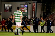 Bohemians and Shamrock Rovers hit with FAI charges after violent clashes between fans