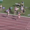 Watch: Incredible finish to college relay is going viral for good reason