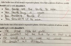 These homework responses prove there are two types of kid in the world