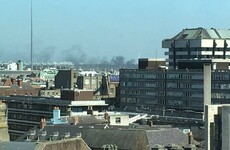 Dublin Fire Brigade were called to a fire at a disused cigarette factory