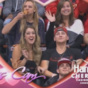 This woman passionately eating pizza on a Kiss Cam is your spirit animal