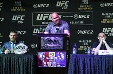 Dana White: Conor needs to clear this up fast or it's Edgar v Aldo for featherweight title