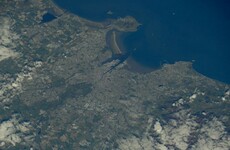 Dublin was looking very nice from space today