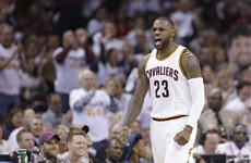 Watch: LeBron to the fore as Cavaliers tie NBA playoff record