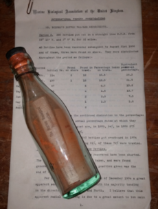Take a break and read the world's oldest message in a bottle