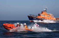 Lone sailor saved by RNLI after getting stuck on sandbank