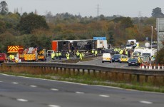 Seven confirmed dead after M5 crash, as search for bodies concludes