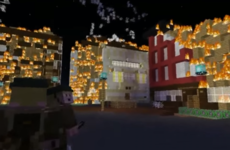 A group of fourth class students recreated the burning of Cork city on Minecraft
