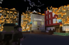 A group of fourth class students recreated the burning of Cork city on Minecraft
