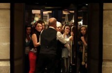 Watch: Hotel staff struggle to keep Bieber fans out as MTV hits Belfast