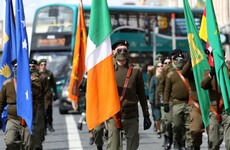 Photos: Republican Sinn Féin march down O'Connell Street for 1916 commemoration