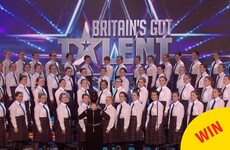 That Kilkenny school choir were the stars of last night's Britain's Got Talent