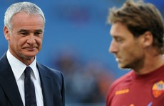 Claudio Ranieri plays down Totti to Leicester rumours