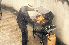 This photo of an Irish BBQ is going viral around the world because it's so grim