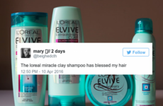 That new L'Oreal clay shampoo is the saviour of greasy-haired Irish gals