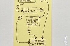 This artist's sticky-note cartoons sum up the struggle of being an adult