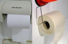 The burning question*: How do you hang a toilet roll?