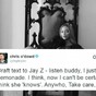 Chris O'Dowd has joined the Jay Z and Beyoncé debate with a brilliant tweet