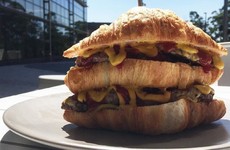 This place down under makes cheeseburger croissants and they look unreal