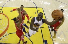 No Curry, no problem as Warriors rout Rockets to advance in NBA play-offs