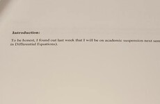 This student handed up a brutally honest assignment that turned into a lovely invitation