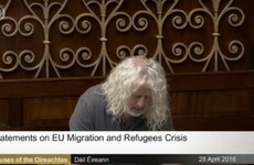 Mick Wallace breaks down in tears talking about the refugee crisis