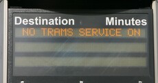 Green line Luas trams can't get out of their depot this morning...