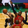 Thomas' double-double not nearly enough as Hawks soar past Celtics