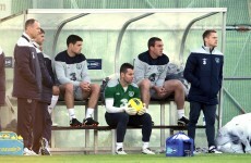Shay Given sits out Ireland squad training at Malahide