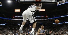 Durant and Westbrook tamed as Spurs demolish Oklahoma City in semi-final opener