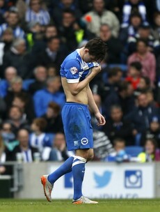 Another twist in enthralling Championship title race as Brighton held