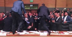 WATCH: Turkish parliament erupts in violence for the third time in a week