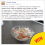 The internet is loving this guy's Facebook reviews of coleslaw