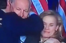 Ted Cruz elbowing his wife in the face is the most awkward Vine you'll see today