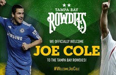 'I’m not coming for an extended holiday,' says Joe Cole as he jets off to play in America