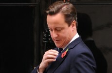 Cameron blasts "absurd" FIFA for poppy ban