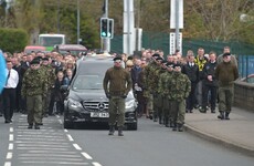 14 arrested at paramilitary-style funeral of man shot in Dublin pub