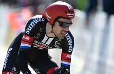 Dutch star Dumoulin takes Giro lead, Roche just outside top 30
