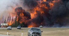 Whole neighbourhoods burned to the ground in Canadian wildfire