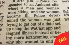 This gal's attempt at backing out of a date totally backfired