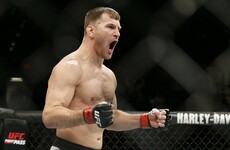 A firefighting paramedic could be crowned UFC heavyweight champion this weekend