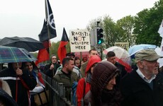 Dublin community protests against racism following attack on Afghan family