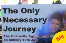 Look at this excellent sign for the Oldcastle Agricultural Show