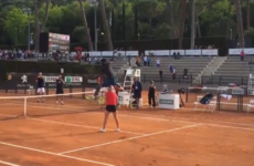This is some disgusting athleticism from tennis star Gael Monfils
