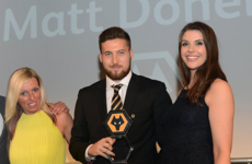 Ireland full-back makes it a clean sweep at Wolves end-of-season awards night