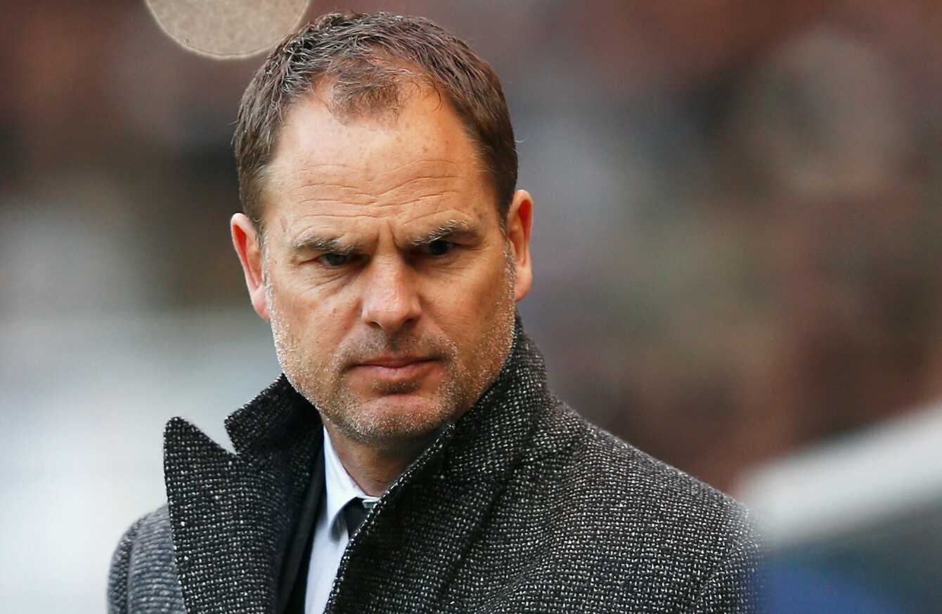 Frank de Boer steps down as Ajax manager and could get a job next in the Premier League