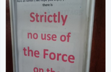 This Malin Head pub has an important message for Star Wars cast and crew